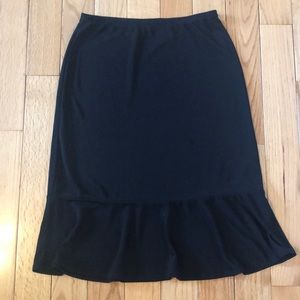 Black skirt